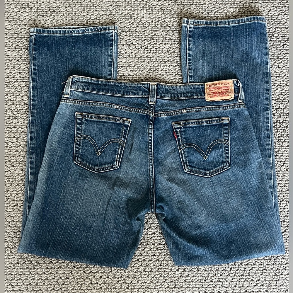 Levi's Low Boot Cut Denim Jeans, Men’s 12 - Picture 3 of 5